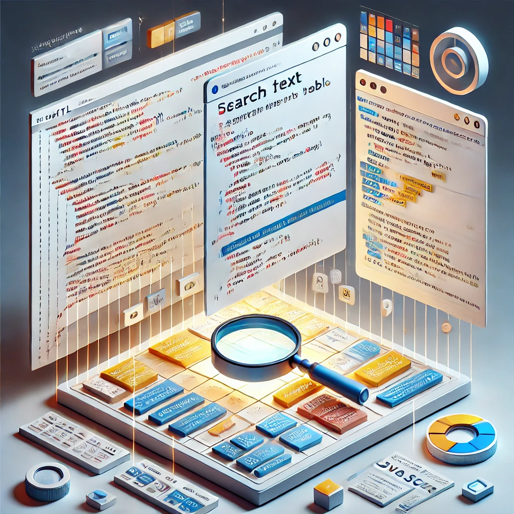 HTML Tabloda Metin Arama Yapmak Görseli